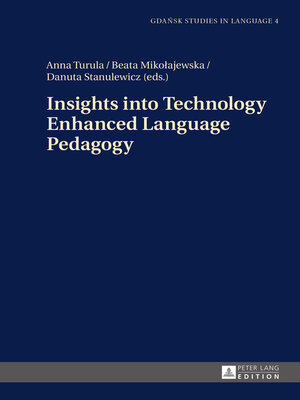 cover image of Insights into Technology Enhanced Language Pedagogy